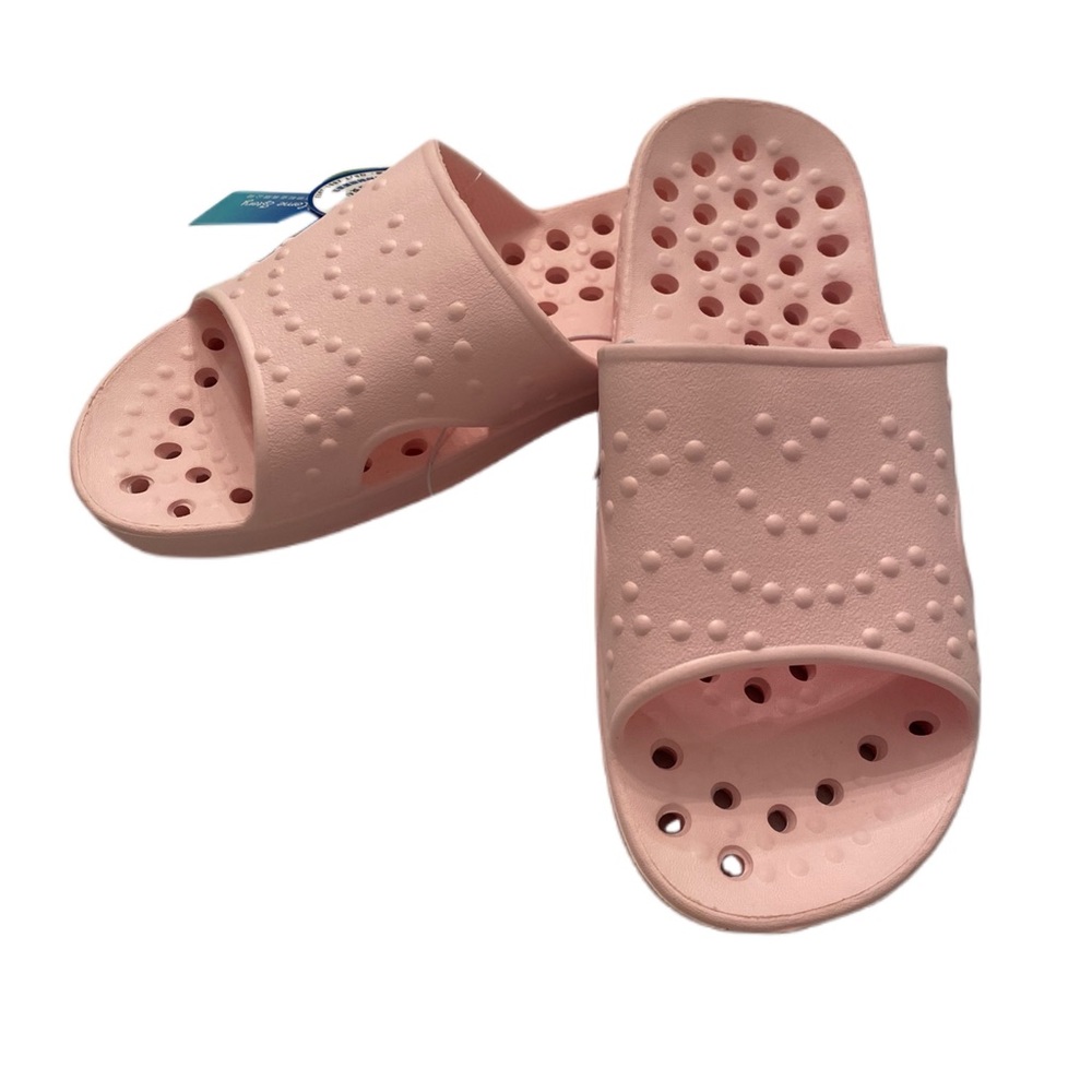 Pink pool slides
